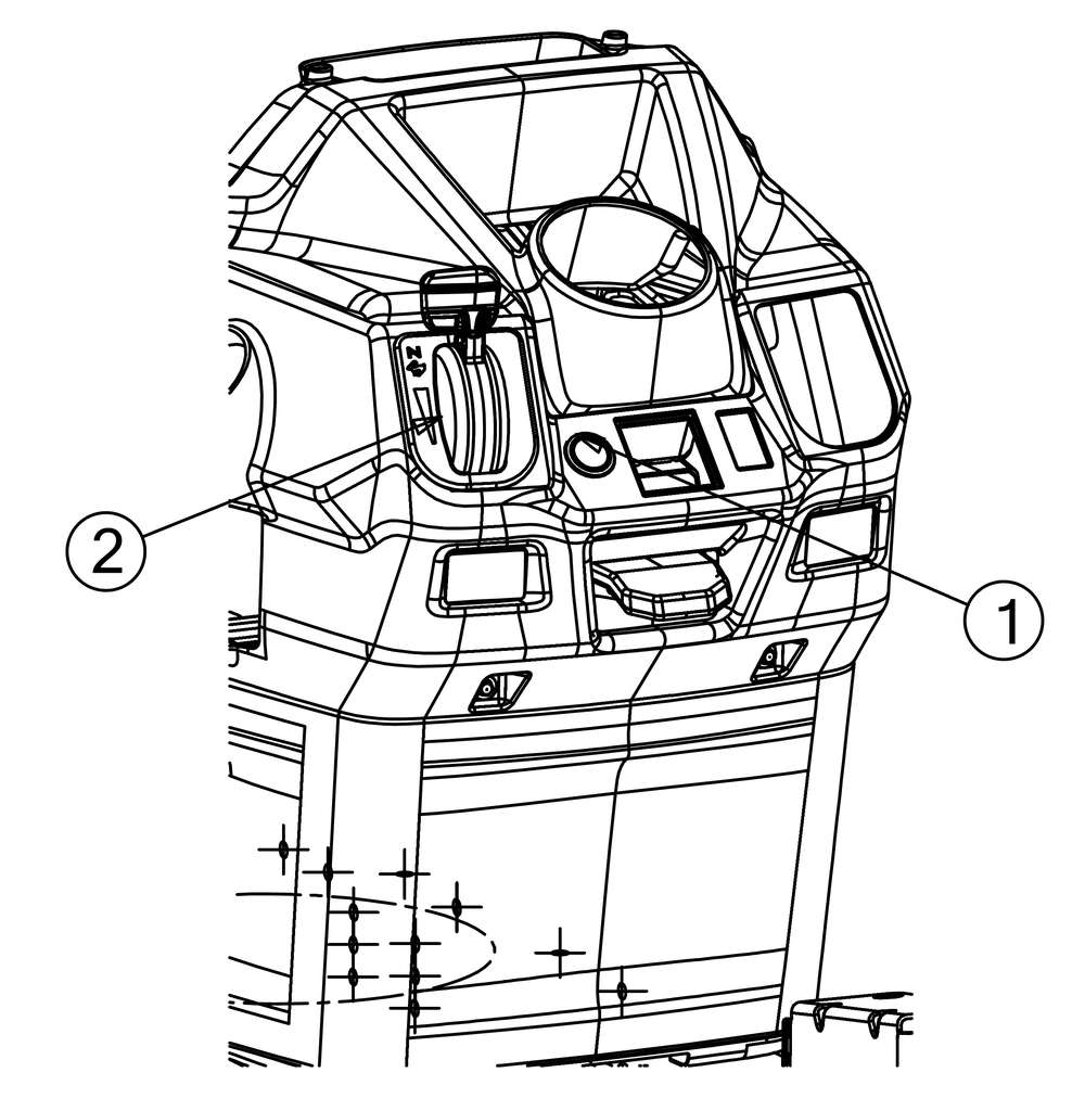 Cable Accessories Diagram and Parts List for XT1-LT42KH (13AOA9TSA10)(2022) Cub Cadet Lawn Tractor